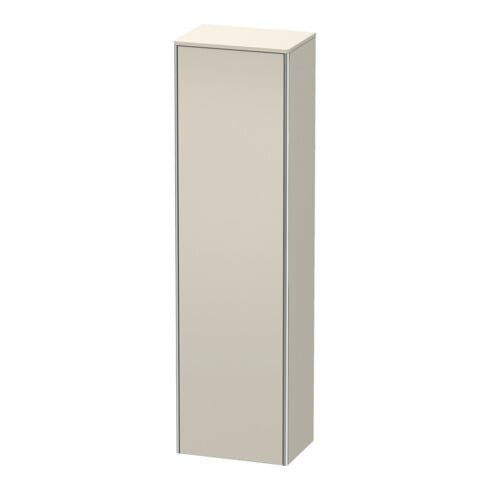 Duravit Armoire haute XSquare 50x35,6x177,6 cm, porte droite, taupe