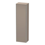 Duravit Armoire haute XSquare 50x35,6x177,6 cm, porte gauche, basalte mat-3