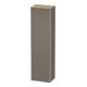 Duravit Armoire haute XSquare 50x35,6x177,6 cm, porte gauche, gris satin mat-3