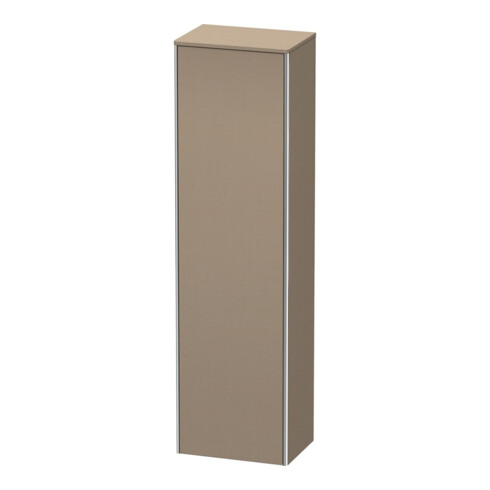 Duravit Armoire haute XSquare 50x35,6x177,6 cm, porte gauche, lin