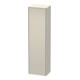 Duravit Armoire haute XSquare 50x35,6x177,6 cm, porte gauche, taupe-3