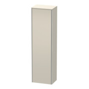 Duravit Armoire haute XSquare 50x35,6x177,6 cm, porte gauche, taupe-3