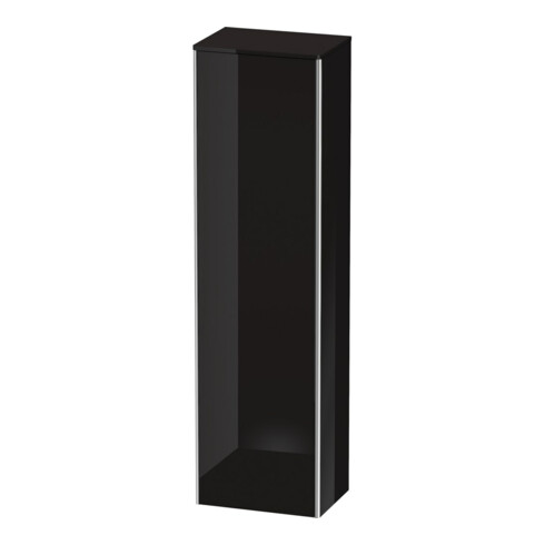 Duravit Armoire haute XSquare 50x35,6x177,6 cm, prof. droite, noir brillant