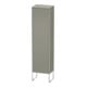 Duravit Armoire haute XSquare 50x35,6x201,6 cm, acier inox, gris, acier inox mat-satiné-4