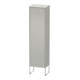 Duravit Armoire haute XSquare 50x35,6x201,6 cm, deb., porte gauche, béton gris m-3