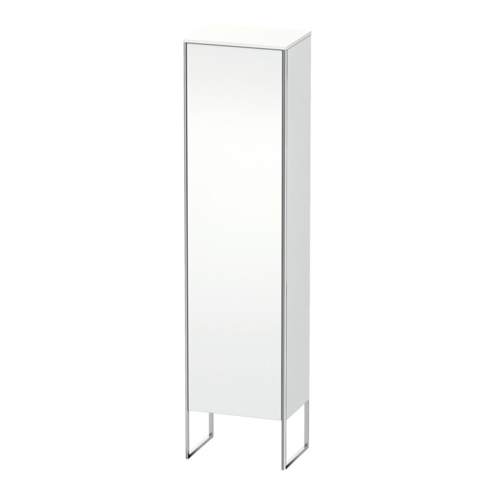 Duravit Armoire haute XSquare 50x35,6x201,6 cm, debout, porte à gauche, blanc mat