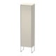 Duravit Armoire haute XSquare 50x35,6x201,6 cm, debout, prof. droite, taupe-4