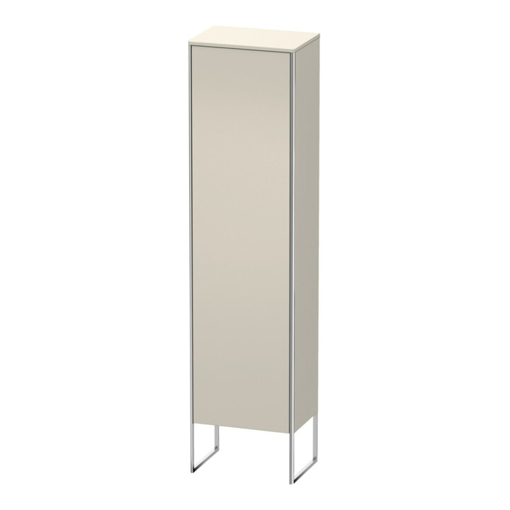 Duravit Armoire haute XSquare 50x35,6x201,6 cm, debout, prof. droite, taupe
