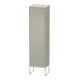 Duravit Armoire haute XSquare 50x35,6x201,6 cm, taupe satinée, porte droite-3