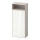 Duravit Armoire haute Zencha 40x24x96,1 cm, 1 porte, à gauche, verre taupe mat-1