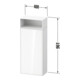 Duravit Armoire haute Zencha 40x24x96,1 cm, 1 porte, à gauche, verre taupe mat