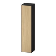 Duravit Armoire haute Zencha 40x36x176 cm, 1 porte, à droite, chêne naturel/gris mat