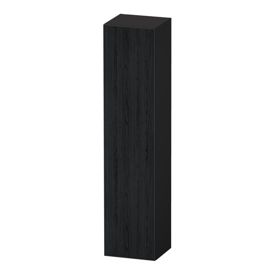 Duravit Armoire haute Zencha 40x36x176 cm, 1 porte, à droite, noir/gris mat E