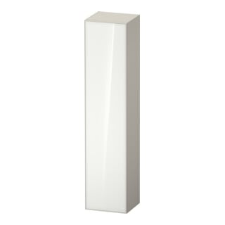 Duravit Armoire haute Zencha 40x36x176 cm, 1 porte, à droite, verre taupe mat
