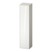Duravit Armoire haute Zencha 40x36x176 cm, 1 porte, à droite, verre taupe mat