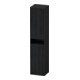 Duravit Armoire haute Zencha 40x36x176 cm, 2 portes, à droite, gris graphite mat-1