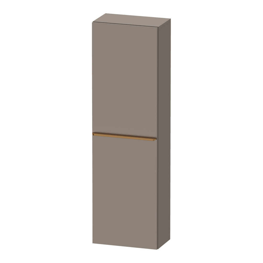 Duravit Armoire mi-haute D-Neo 40x24 cm, 1 porte, 4 étagères, à droite, b geb/Bas ma