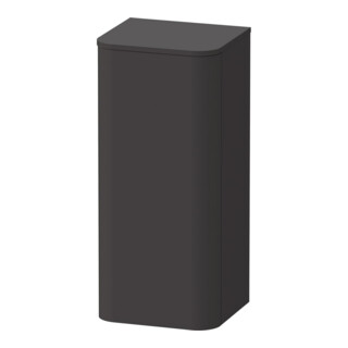 Duravit Armoire mi-haute Happy D.2 Plus 40x36x88 cm, 1 porte, à droite, graphite supermat