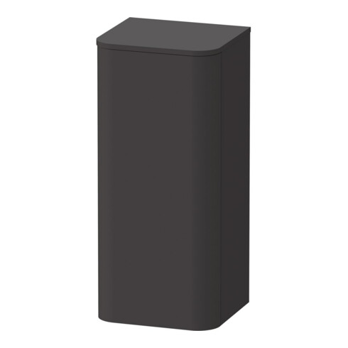 Duravit Armoire mi-haute Happy D.2 Plus 40x36x88 cm, 1 porte, à droite, graphite supermat