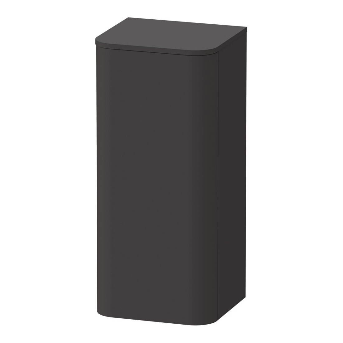 Duravit Armoire mi-haute Happy D.2 Plus 40x36x88 cm, 1 porte, à droite, graphite supermat