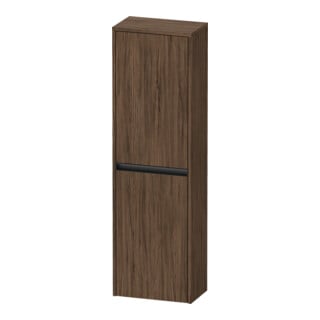 Duravit Armoire mi-haute Ketho.2 40x24x132 cm, 2 portes, raccord à droite, noyer foncé