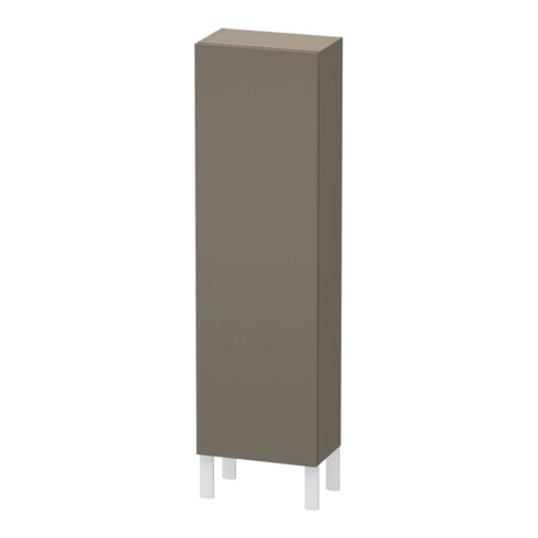 Duravit Armoire mi-haute L-Cube 40x24,3x132 cm, porte droite, gris s-mat