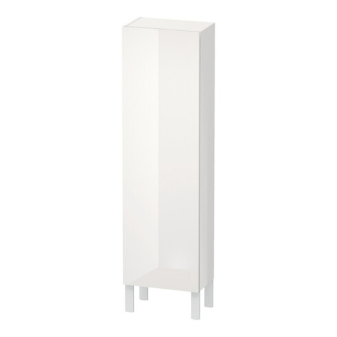 Duravit Armoire mi-haute L-Cube 40x24,3x132cm, porte droite, blanc brillant