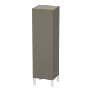 Duravit Armoire mi-haute L-Cube 40x36,3x132 cm, porte gauche, placage gris mat
