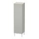 Duravit Armoire mi-haute L-Cube 40x36,3x132cm, porte droite, béton gris mat-1
