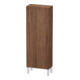 Duravit Armoire mi-haute L-Cube 50x24,3x132cm, porte gauche, noyer foncé-1