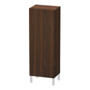 Duravit Armoire mi-haute L-Cube 50x36,3x132 cm, porte gauche, noyer brossé