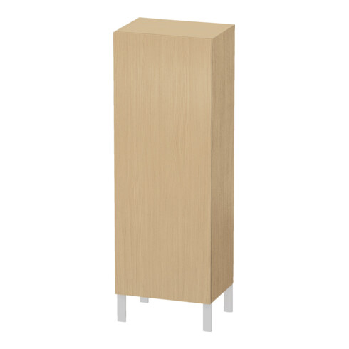Duravit Armoire mi-haute L-Cube 50x36,3x132cm, porte droite, chêne naturel