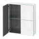 Duravit Armoire mi-haute L-Cube 70x24,3x80 cm, 2 portes, chêne naturel-3