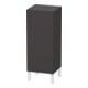 Duravit Armoire mi-haute L-Cube indiv., porte droite, graphite super mat-1