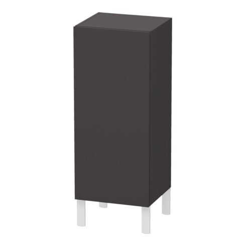 Duravit Armoire mi-haute L-Cube indiv., porte droite, graphite super mat