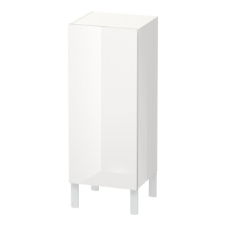 Duravit Armoire mi-haute L-Cube individual, porte droite, blanc brillant