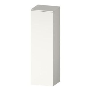 Duravit Armoire mi-haute Qatego 40x36x132 cm, 1 porte, raccord gauche, blanc mat