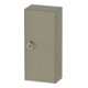 Duravit Armoire mi-haute White Tulip 40x24x88 cm, 1 porte, à droite, gris pierre brillant-1