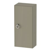 Duravit Armoire mi-haute White Tulip 40x24x88 cm, 1 porte, à droite, gris pierre brillant