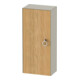 Duravit Armoire mi-haute White Tulip 40x24x88 cm, 1 porte avec poignée, à gauche, finition mate-1