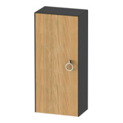 Duravit Armoire mi-haute White Tulip 40x24x88 cm, 1 porte, gauche, gris brillant