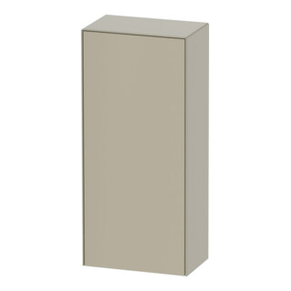 Duravit Armoire mi-haute White Tulip 40x24x88 cm, 1 porte, raccord gauche, Tau satiné