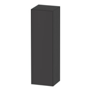 Duravit Armoire mi-haute White Tulip 40x36x132 cm, 1 porte, à droite, graphite mat s-matt