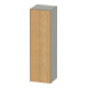 Duravit Armoire mi-haute White Tulip 40x36x132 cm, 1 porte, à droite, mat satiné-1
