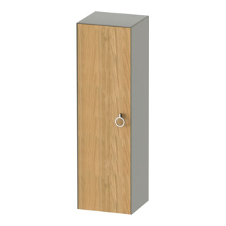 Duravit Armoire mi-haute White Tulip 40x36x132 cm, 1 porte, à gauche, en chêne naturel StG