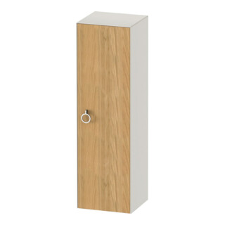 Duravit Armoire mi-haute White Tulip 40x36x132 cm, 1 porte avec poignée, à droite, finition naturelle