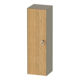 Duravit Armoire mi-haute White Tulip 40x36x132 cm, 1 porte avec poignée, à gauche, finition bois naturel
