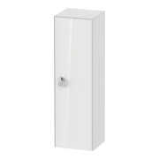 Duravit Armoire mi-haute White Tulip 40x36x132 cm, 1 porte, avec poignée, blanc brillant