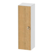 Duravit Armoire mi-haute White Tulip 40x36x132 cm, 1 porte, gauche, blanc naturel brillant