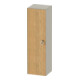 Duravit Armoire mi-haute White Tulip 40x36x132 cm, 1 porte, gauche, naturel mat-1